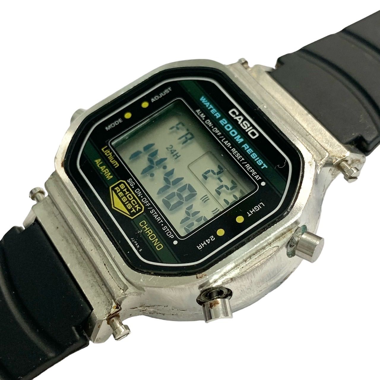 激レアヴィンテージ⭐️CASIOカシオ】 G-SHOCK/DW-5200 モジュール 240 スクリューバッグ 200M WATER  RESISTANT デジタル腕時計 生産終了モデル 稼働品です （AYA） - メルカリ