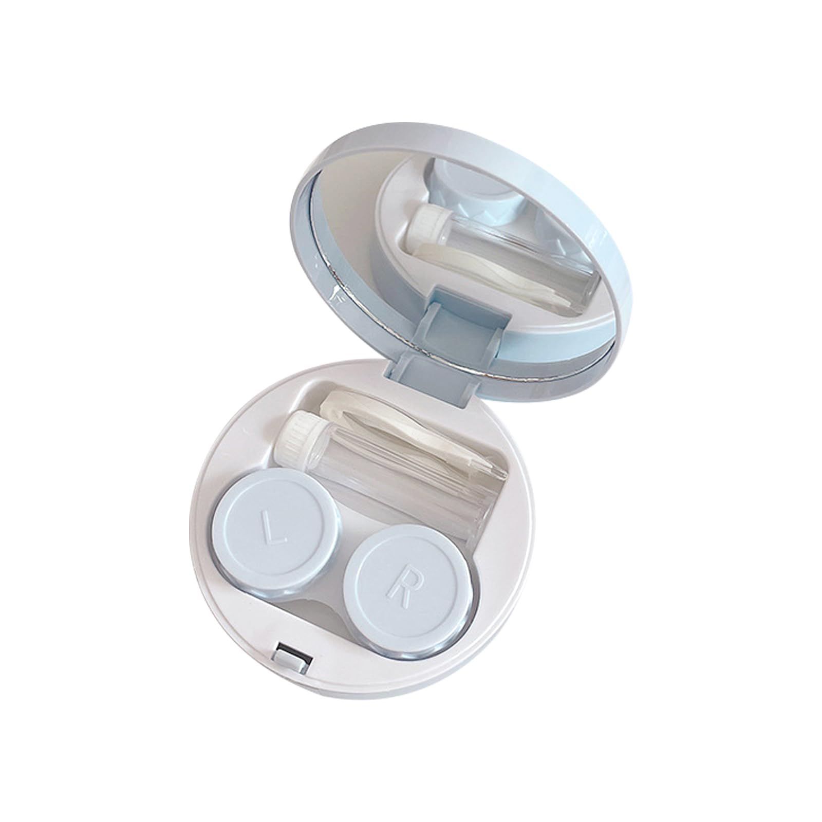 エイコー ハードコンタクトレンズケース 紫 50個セット