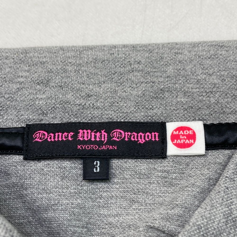サイズ：3 DANCE WITH DRAGON ダンスウィズドラゴン 半袖