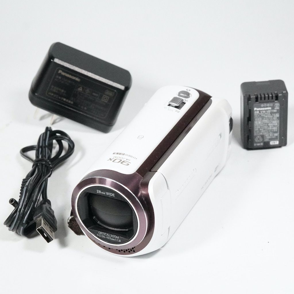 Panasonic パナソニック HC-W570M ホワイト 動作OK 返金保証 /2132
