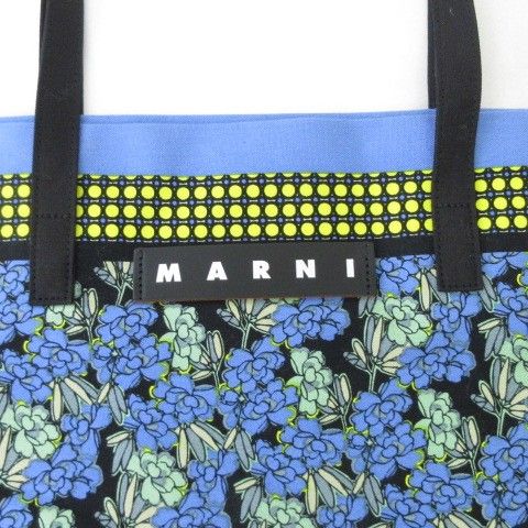 【美品】MARNIMARKET　バンダナトート（マルニマーケット） MARNI MARKET（マルニマーケット）の「バンダナトート（トート