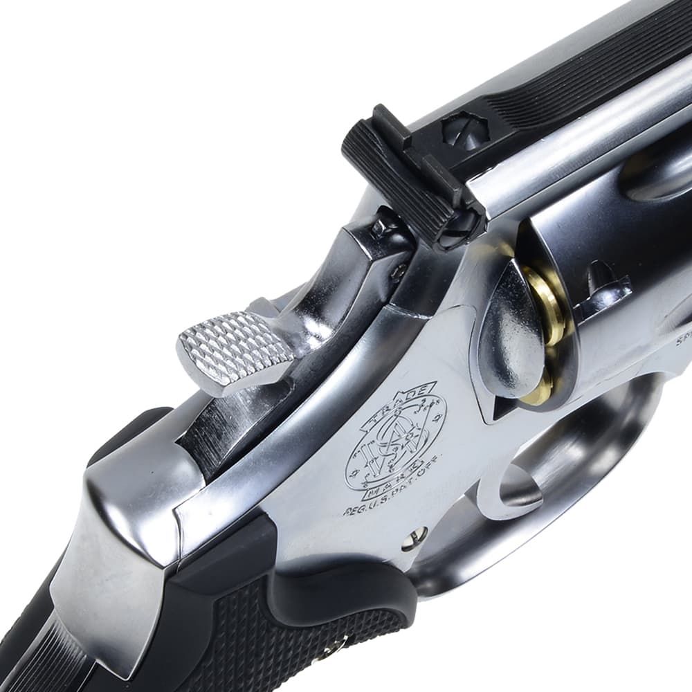 Marushin 発火式モデルガン S&W M686 4インチ 完成品 シルバーABS プラグリップ 112404 18歳以上 - メルカリ