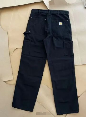 新品 未使用 Carhartt カーハート ダブルニー W34 B136 BLK 