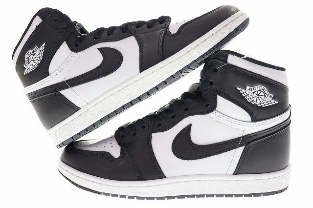 26.5cmNIKEAIRJORDAN1 HIGH85 BLACKWHITE - メルカリ