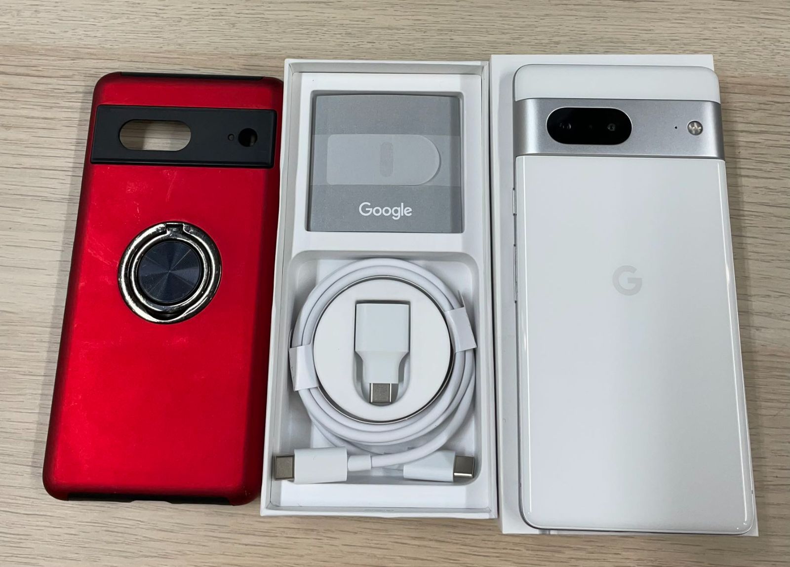 美品 Google Pixel 7 128GB 5G スノー（国内正規品）