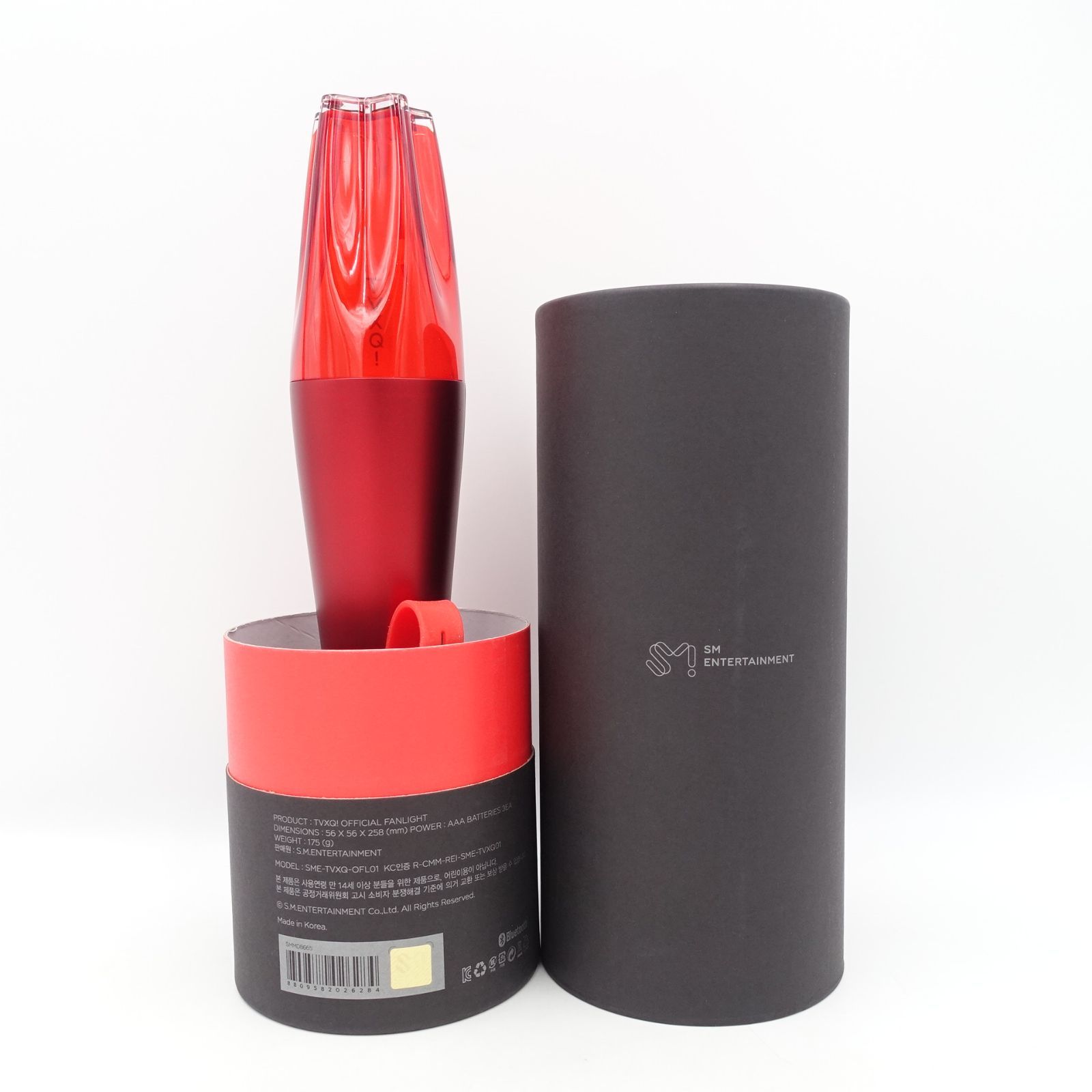 東方神起 ペンライト 電池ボックス欠品 RED 56 x 56 x 258 mm