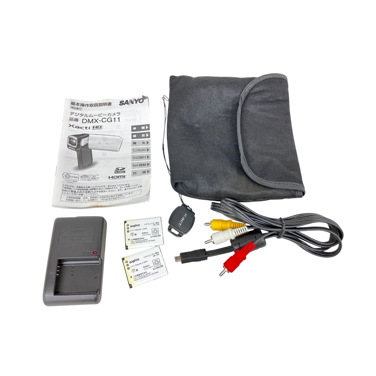 SANYO DMX CG 11 Xacti デジタル ムービー カメラ 撮影