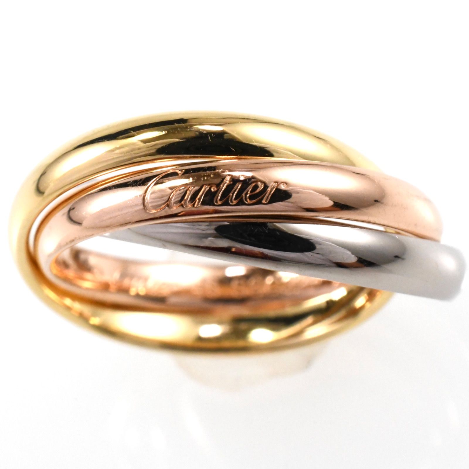 Cartier カルティエ トリニティリング 現行モデル SM 3連リング