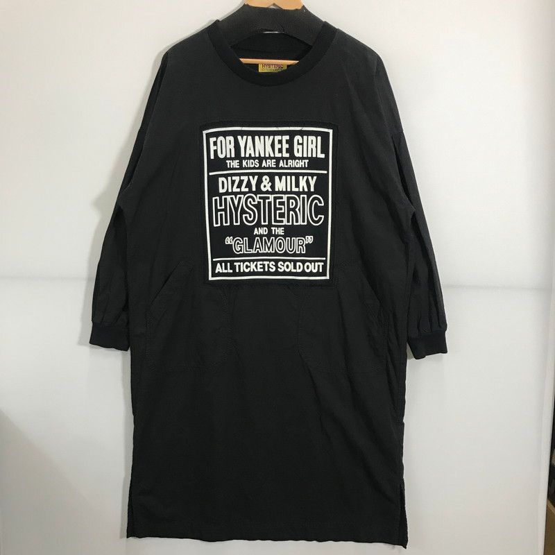 品 HYSTERIC GLAMOUR ヒステリック グラマー 01233AO06 DIZZY＆MILKY プリント リメイク プルオーバー ワンピース 170-251002-mh-05-fuz