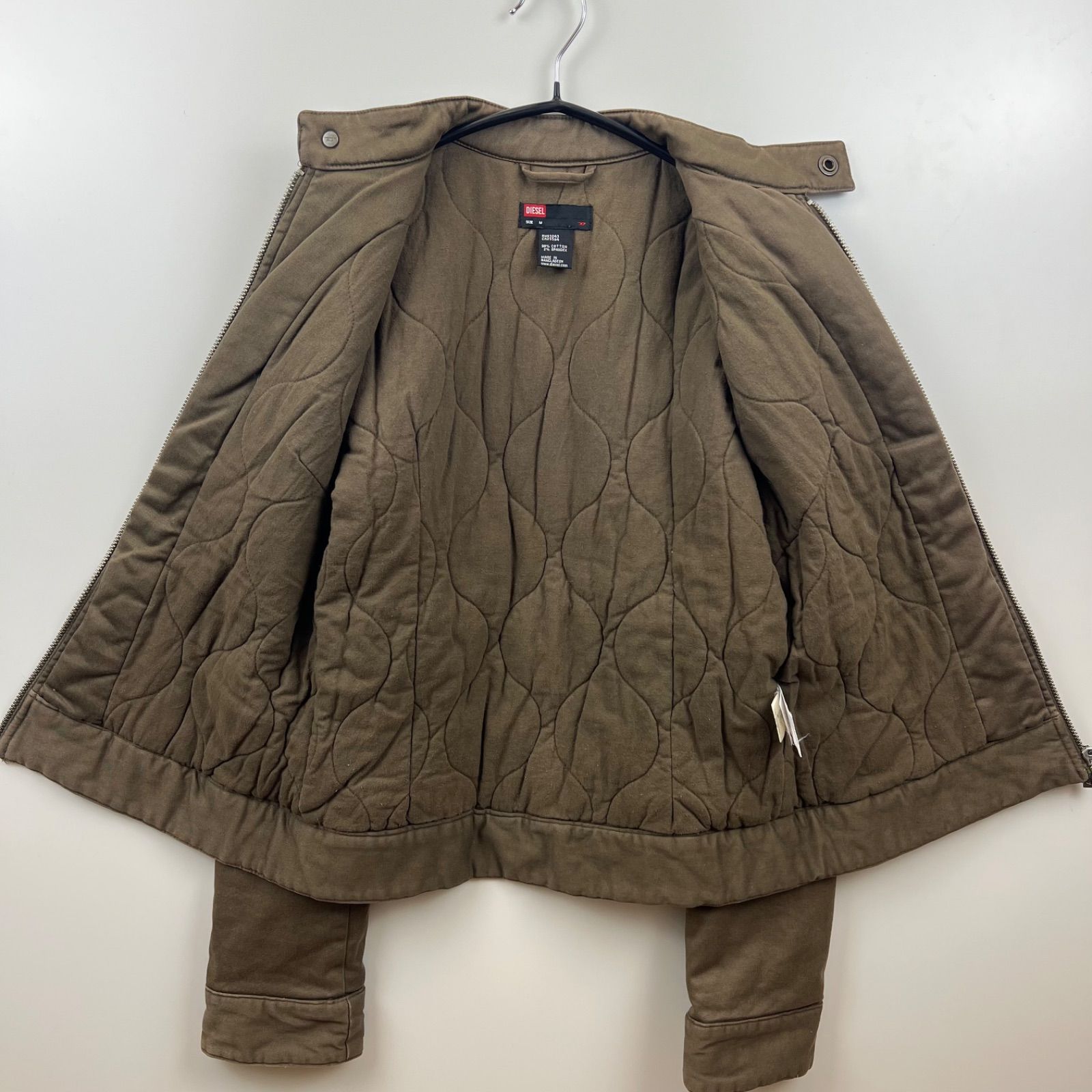 DIESEL 00s Pandora archive riders jacket M ディーゼル 中綿