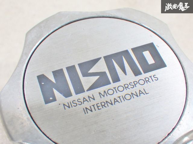 NISMO ニスモ オイルフィラーキャップ 旧ロゴ メタル エンブレム
