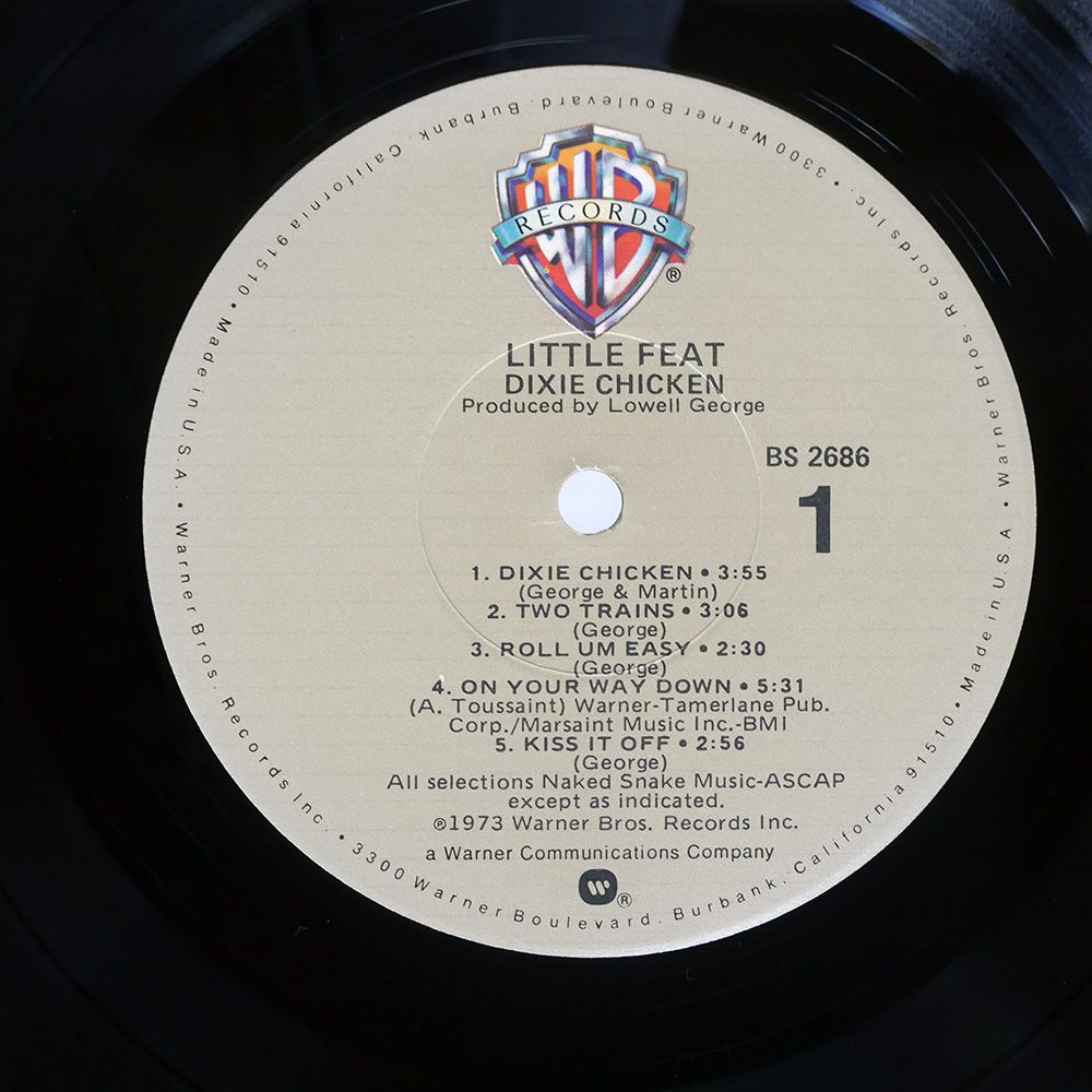 米 US盤 LITTLE FEAT/DIXIE CHICKEN/WARNER BS2686 LP - メルカリ
