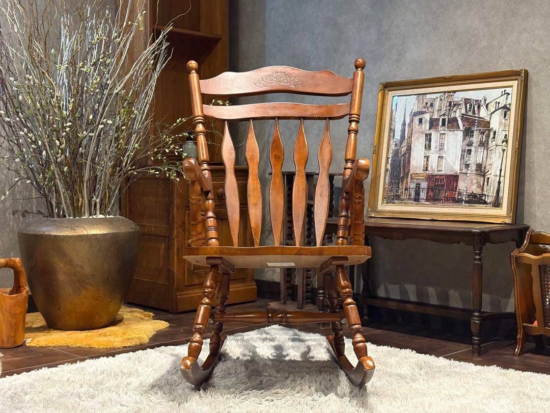 不二貿易 ロッキングチェア アンティーク ヴィンテージ ビンテージ SZ