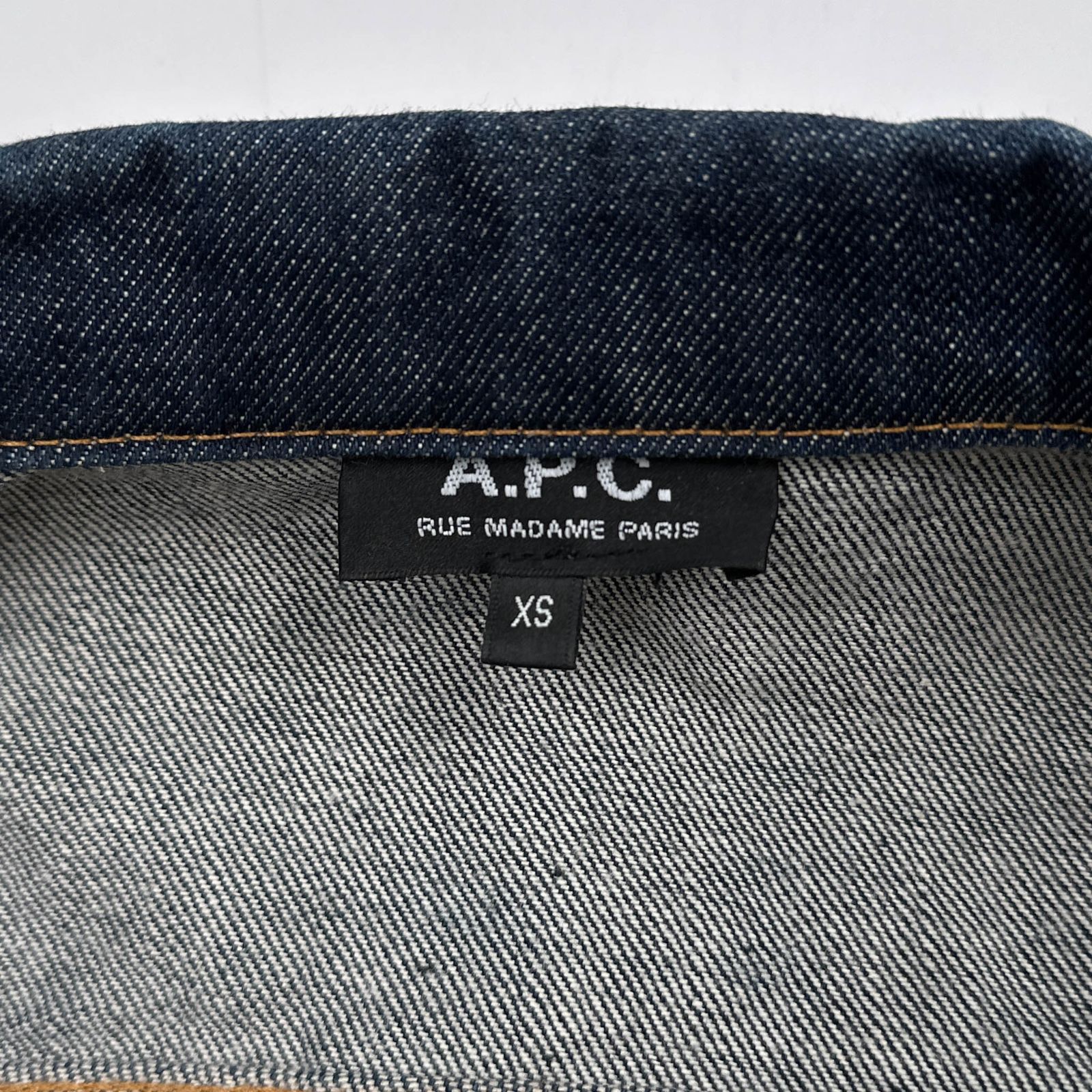 A.P.C. アーペーセー 2ndタイプ デニムジャケット ジージャン XS