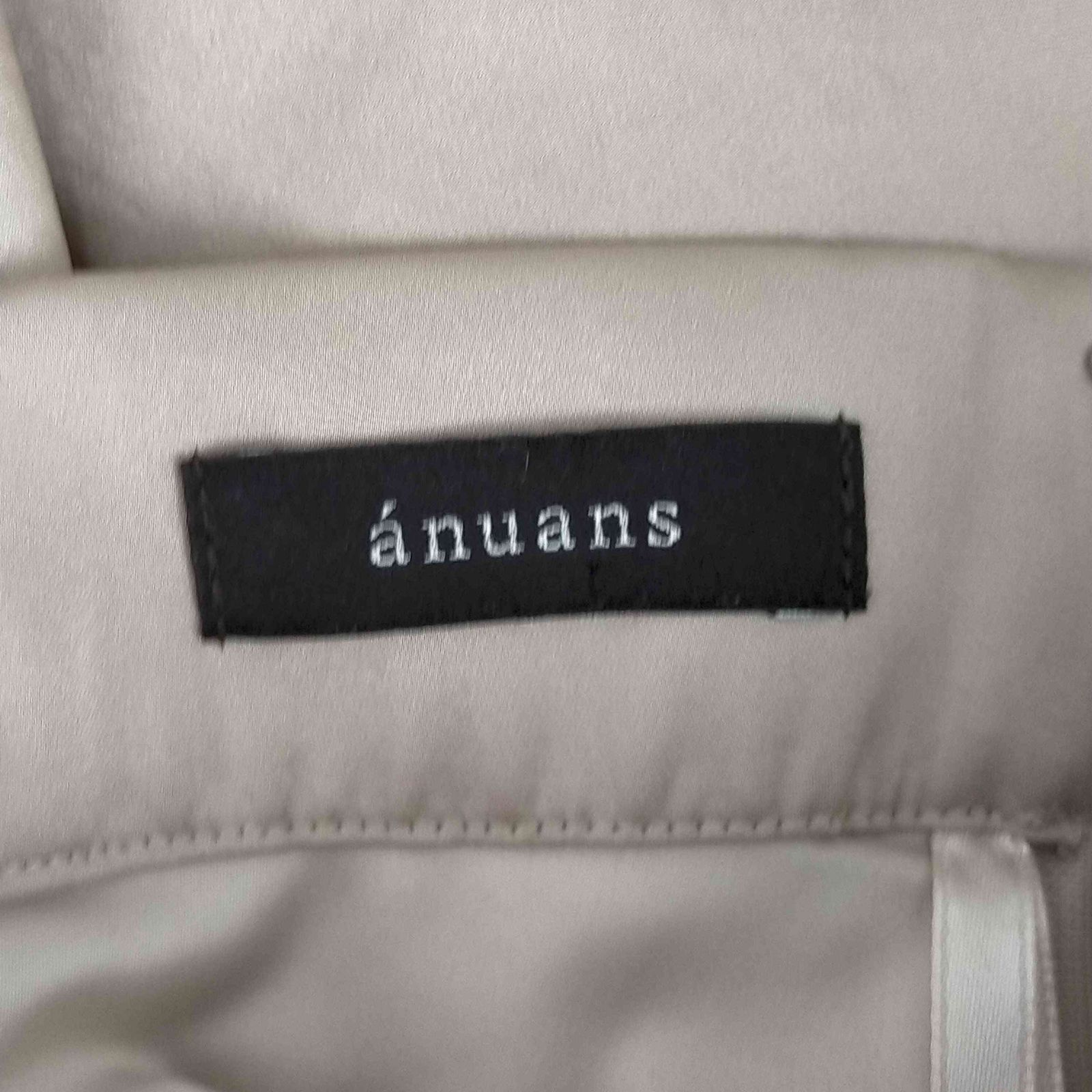 アニュアンス anuans anuans ヴィンテージサテンアシメヘムスカート