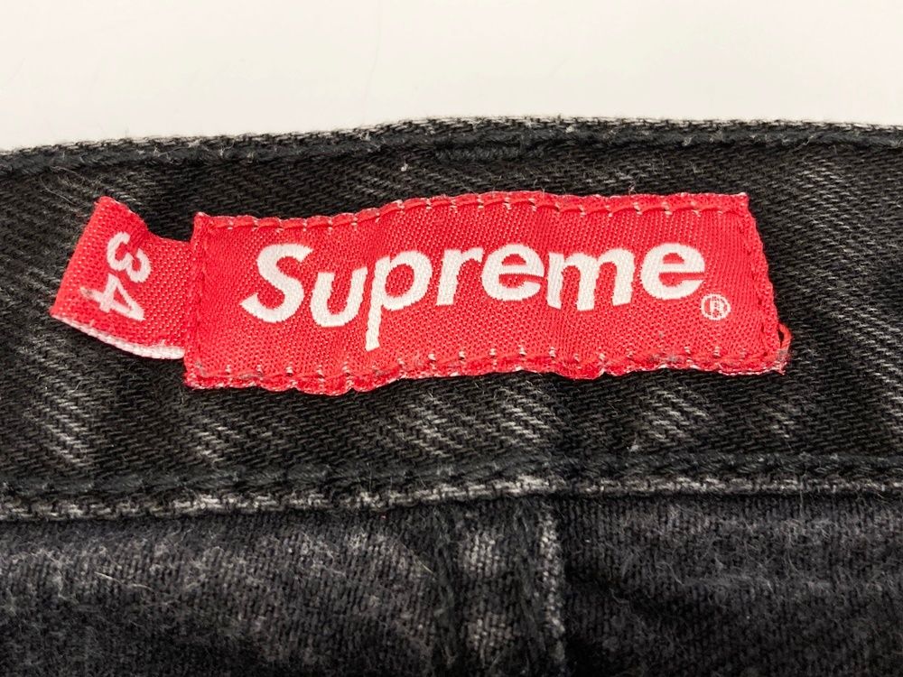 シュプリーム SUPREME Denim Skate Jean Black 15SS 黒 ジーンズ 