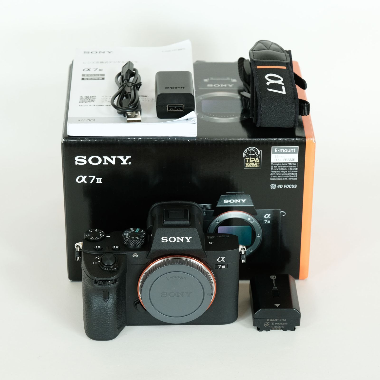 美品] SONY α7 III（ILCE-7M3）ボディ / ソニーEマウント / フルサイズミラーレス一眼 - メルカリ