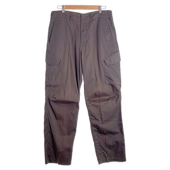GOODENOUGH グッドイナフ GDEH コットン テーパードカーゴパンツ チャコール Size M