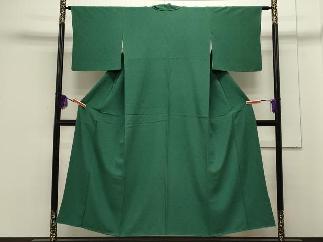 平和屋着物○人間国宝 初代 六谷梅軒(六谷紀久男)錐彫り 重要無形文化