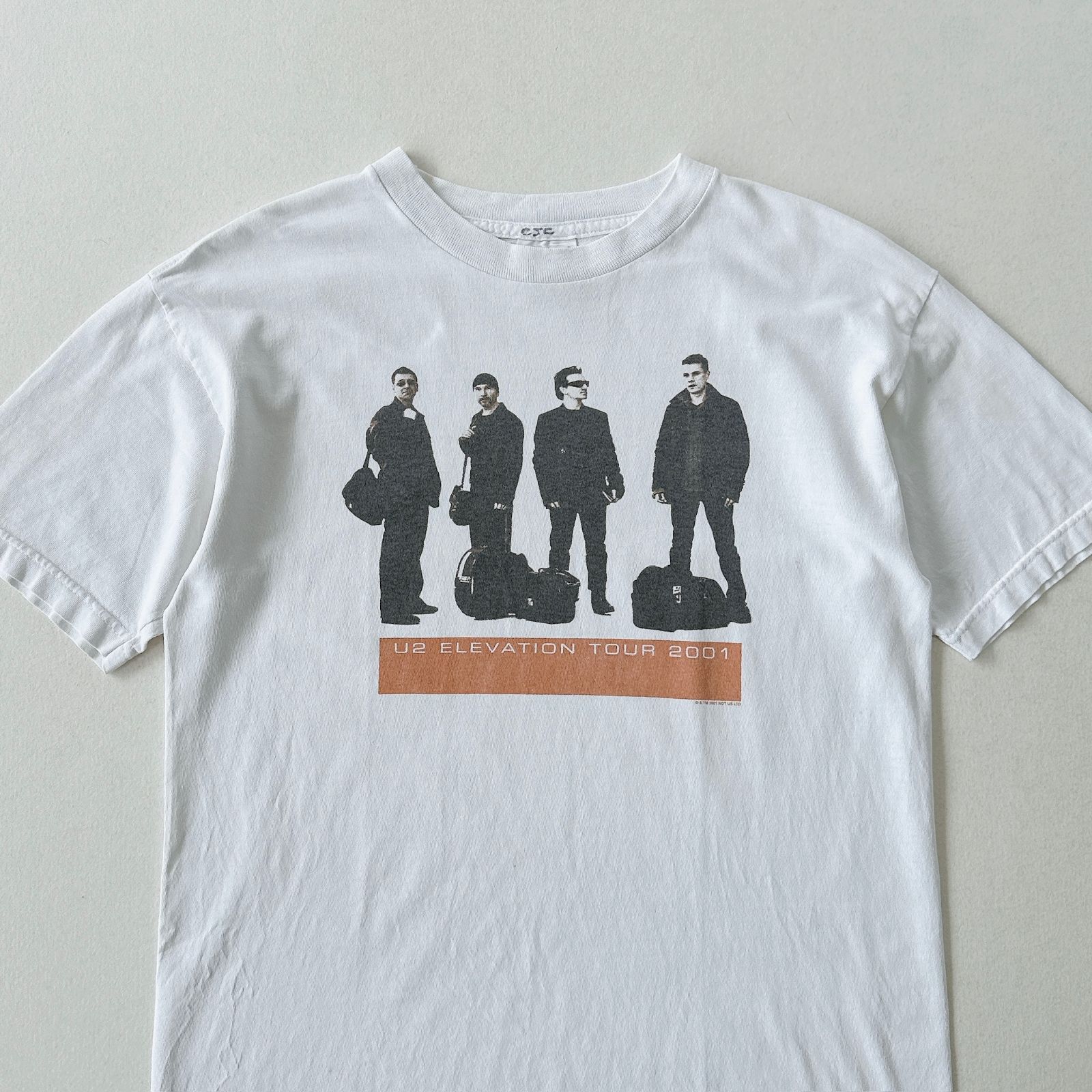 00s USA製 Murina U2 ELEVATION TOUR Tシャツ バンド ロック R792 