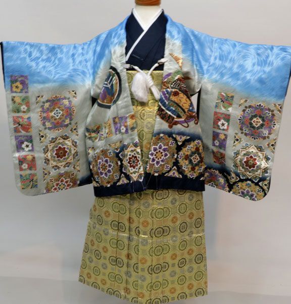 七五三 五歳 男児 着物 祝着 羽織 袴 フルセット 紋袴 S寸 袴変更可能 七五三 五歳 男児 羽織袴フルセット 着物 紋袴 S寸 5歳 五才 5才 祝着