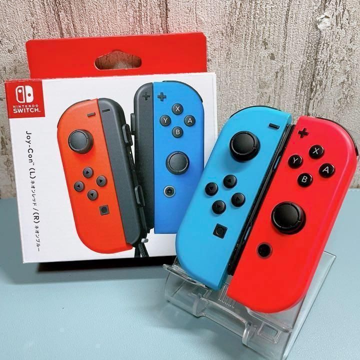 たしろ屋 美品 人気カラー ブルー レッドSwitch 左右セットジョイコン