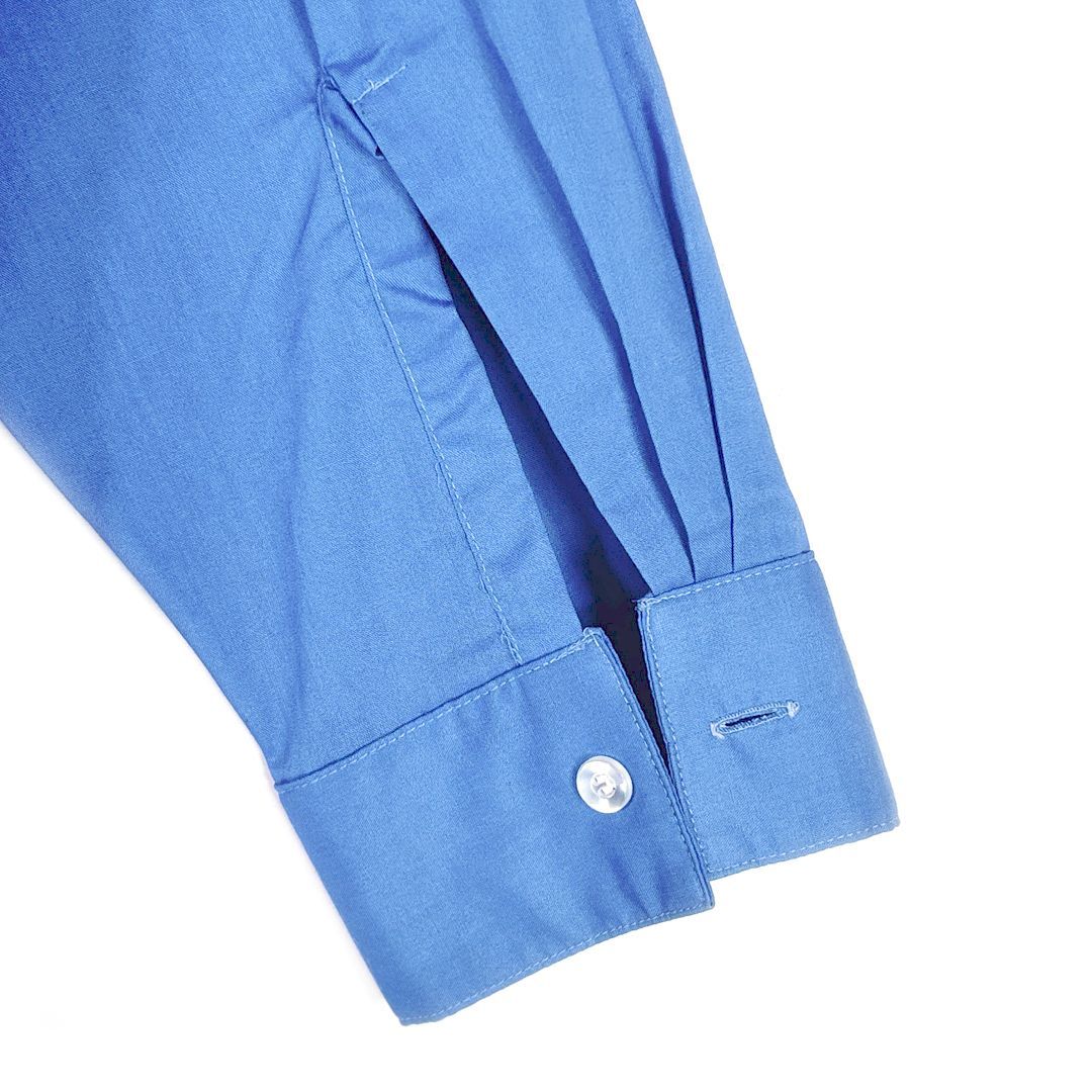 70s アロー USA製 ヴィンテージオープンカラーシャツ ワンポイント刺繍