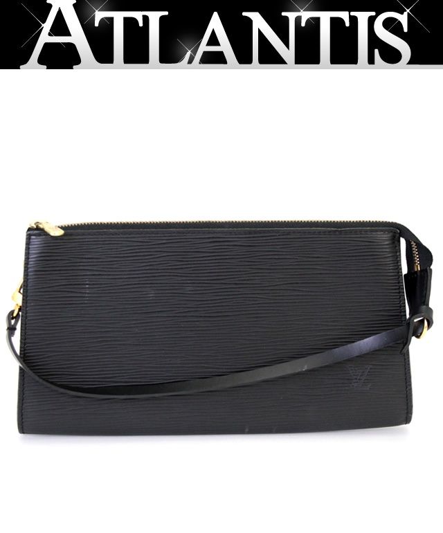 ルイヴィトン Louis Vuitton ポシェットアクセソワール アクセサリーポーチ エピ 黒 M52942 70604