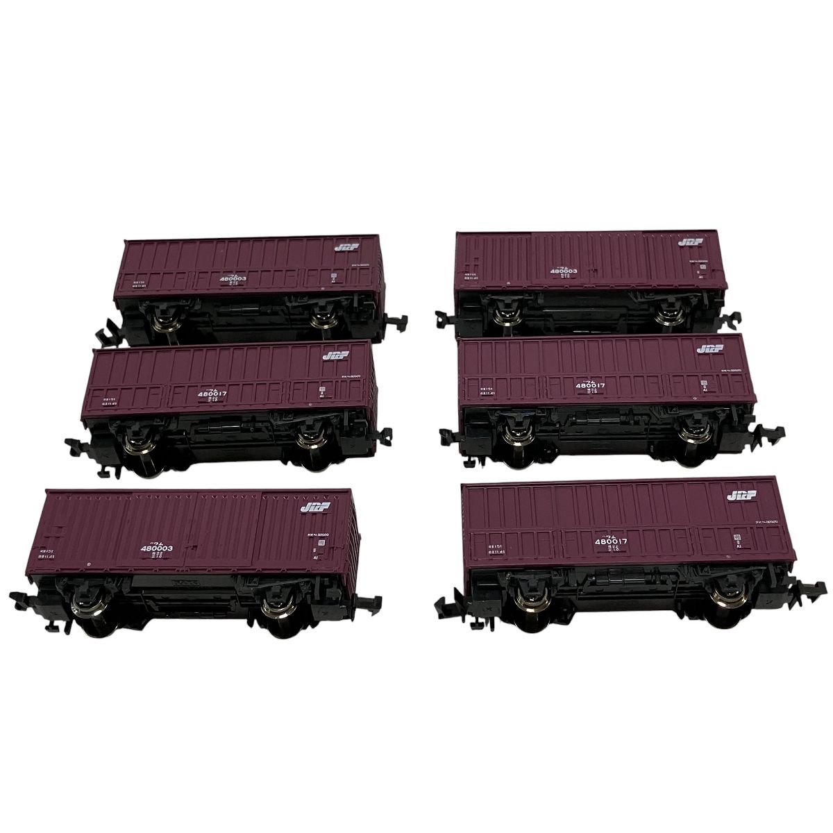 KATO 8034 JR貨物 ワム480000形 チップ積貨車2両セット 3点お