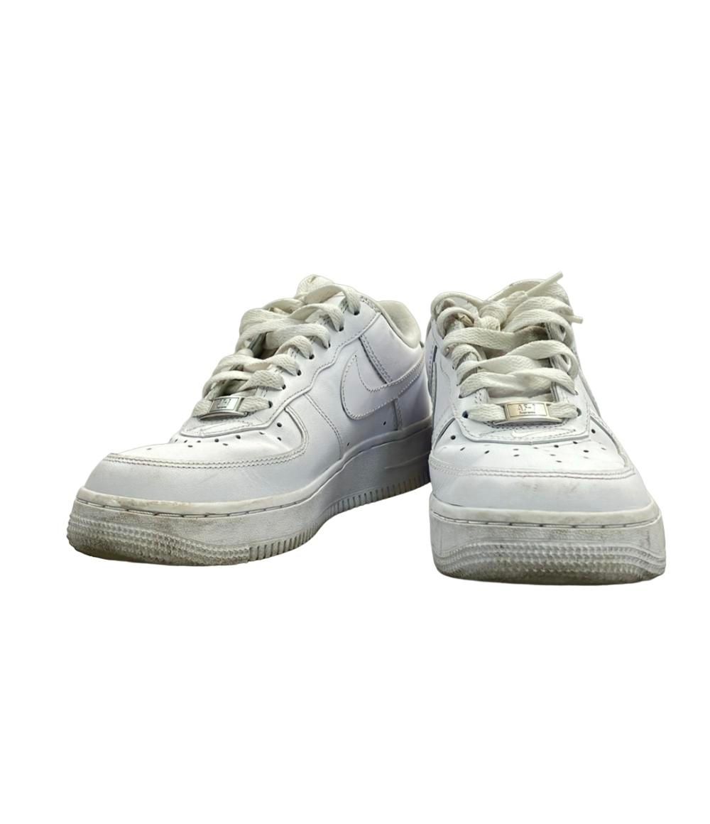 ナイキ ローカットスニーカー × supreme AIR FORCE 1 CU9225-100 レディース SIZE 23.5 M NIKE