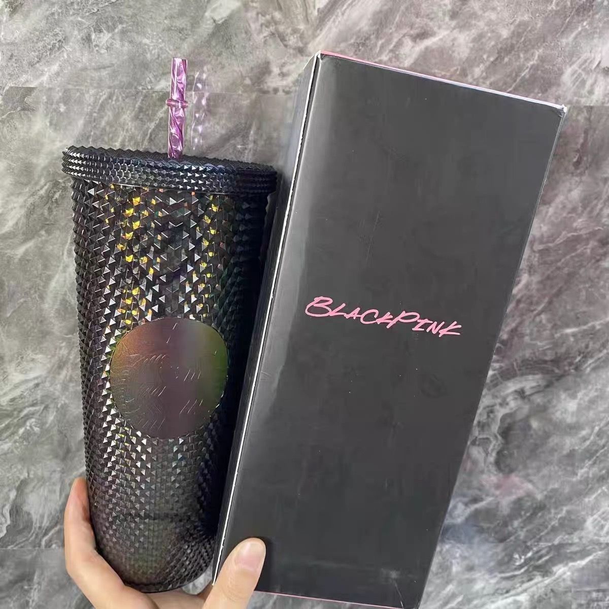 日本未発売 ブラック ピンク BLACKPINK Starbucksコラボ