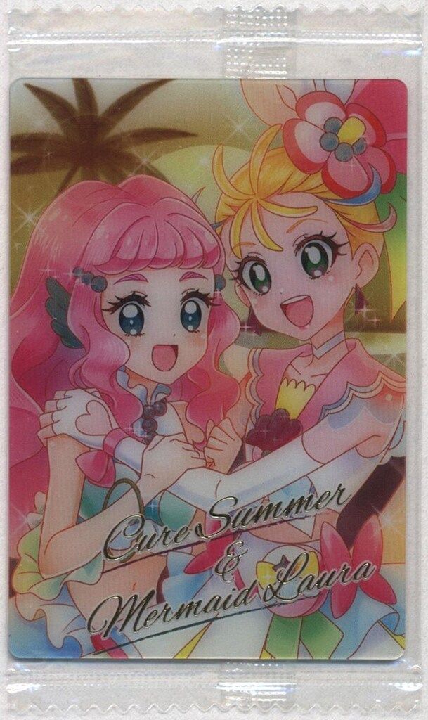 プリキュアウエハース キュアサマー＆マーメイドローラ 計131枚セット プリキュアカードウエハース2 No.06 キュアサマー＆マーメイドローラ R