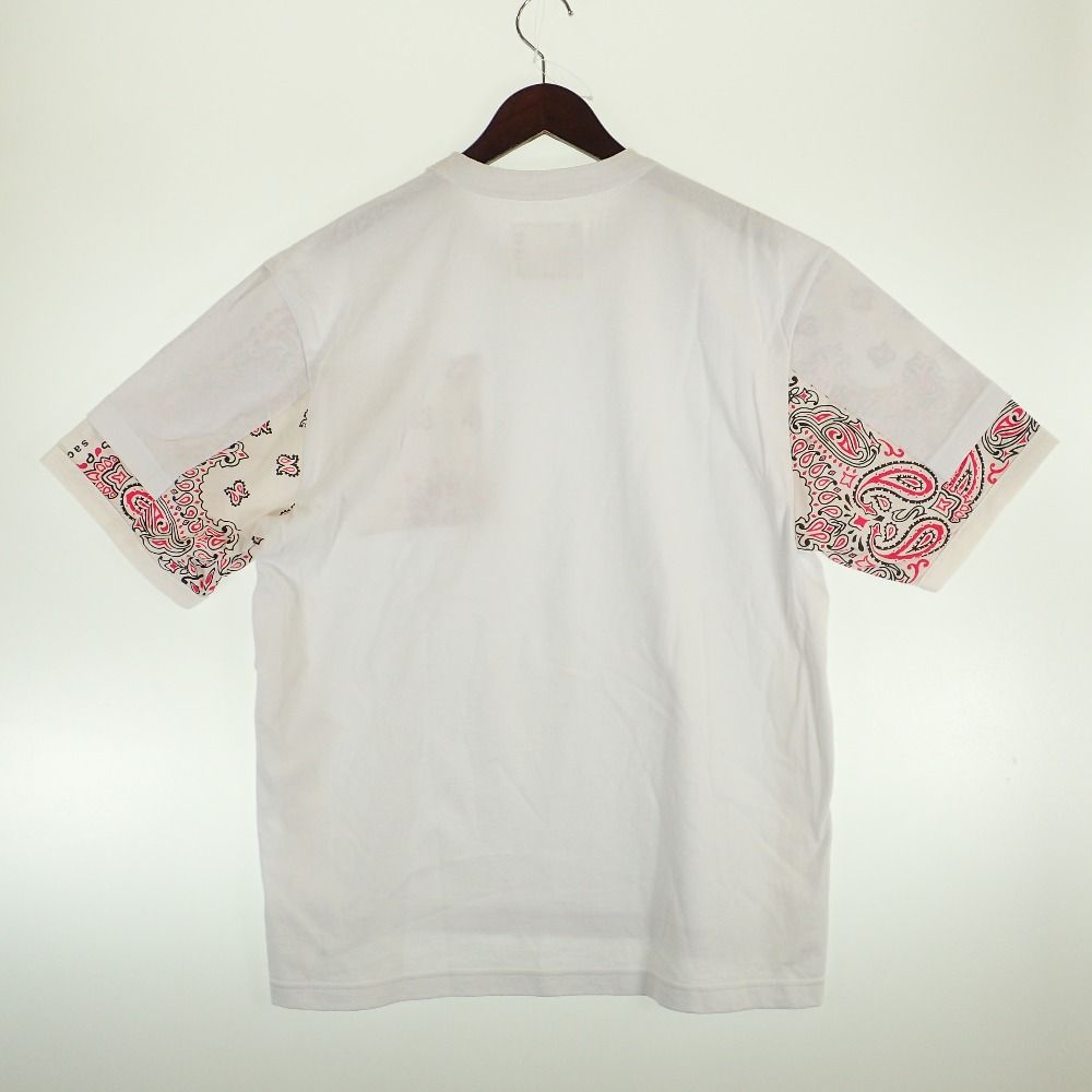 sacai Bandana Print T-Shirt 22-02697M www.krzysztofbialy.com