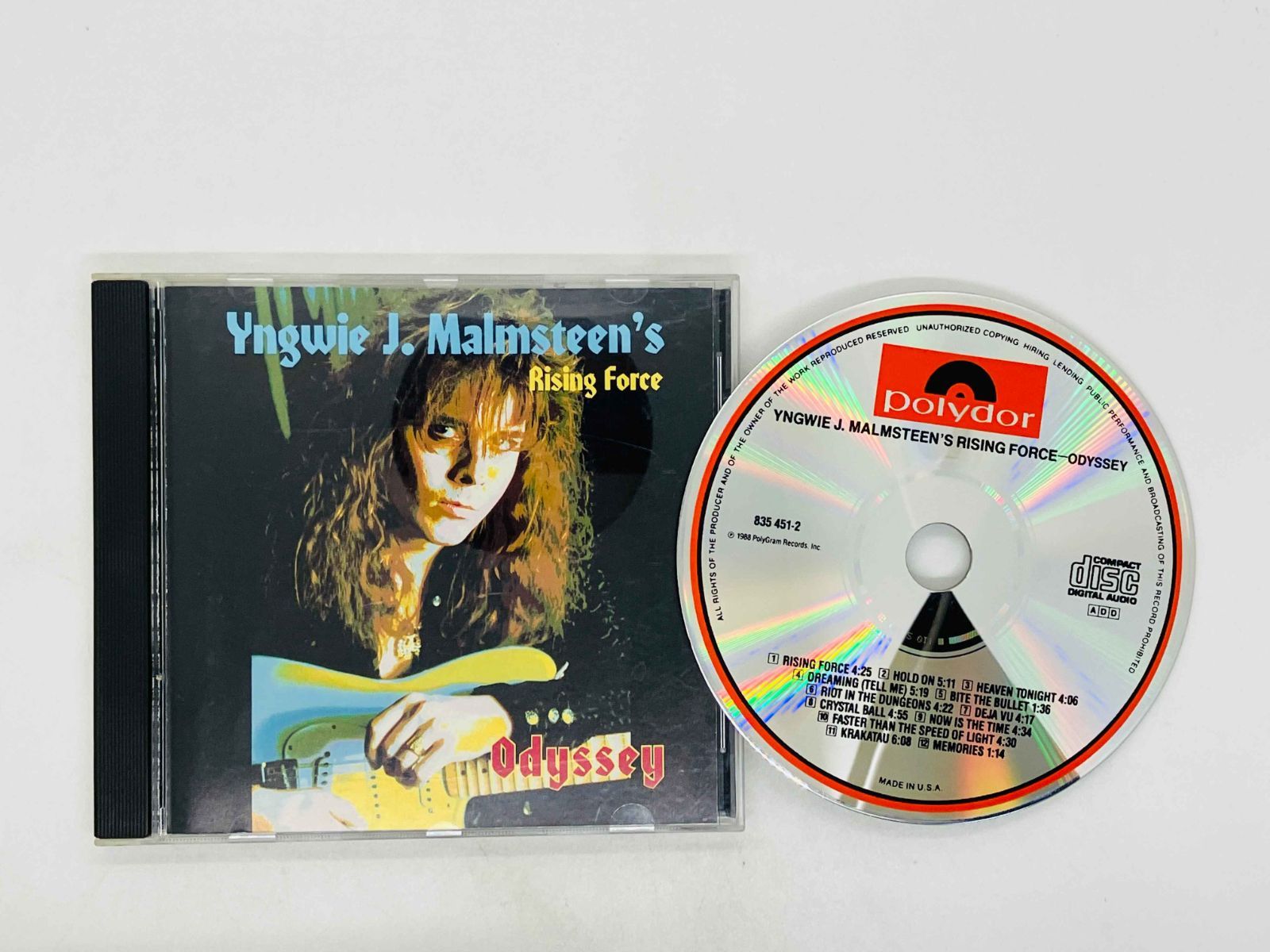 CD 蒸着仕様 ODYSSEY YNGWIE / J.MALMSTEEN'S RISING FORCE