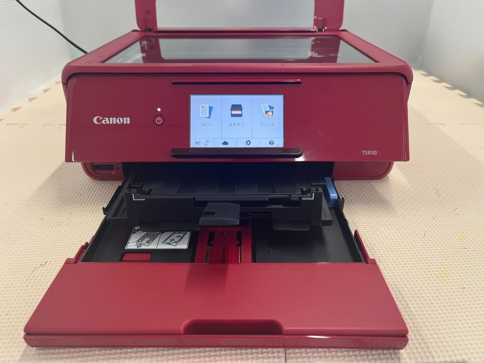 Canon TS8130 レッド プリンター Amazon.co.jp: キヤノン インクジェット複合機TS8130 RED