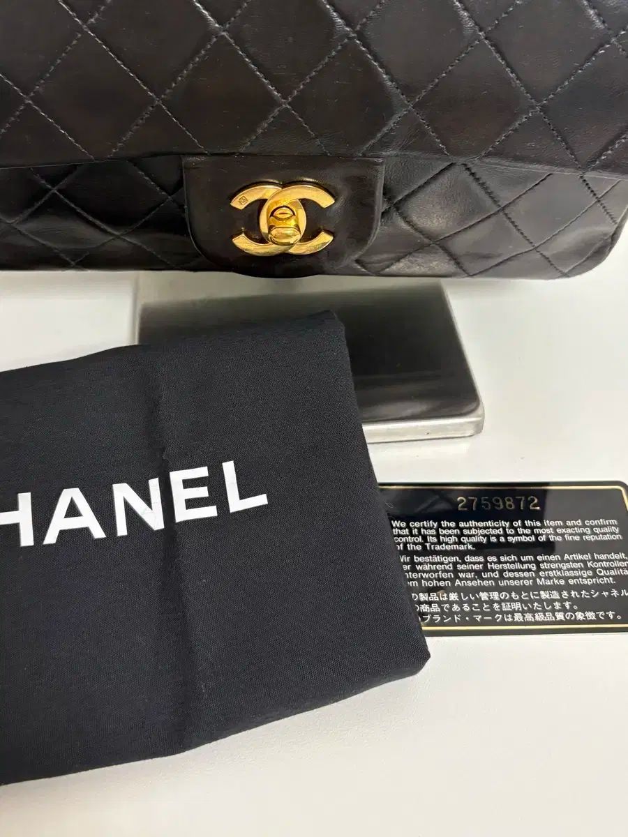 シンプル シャネル CHANEL Classic スモール スキン バッグ ヴィンテージ ラムスキン