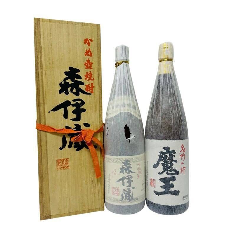 森伊蔵 焼酎 未開封 発泡スチロール箱入り　2本セット 森伊蔵 焼酎 専用発泡スチロール箱入り