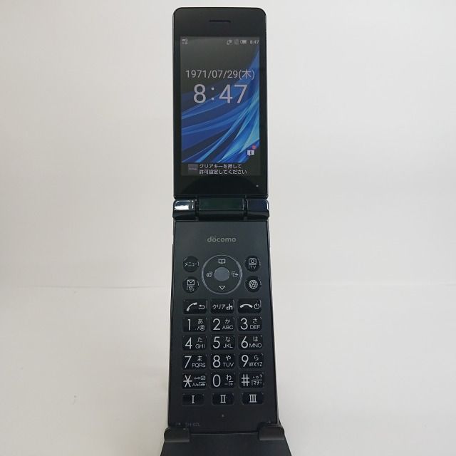 AQUOS ケータイ SH-02L docomo ブラック 送料無料 本体 c03131