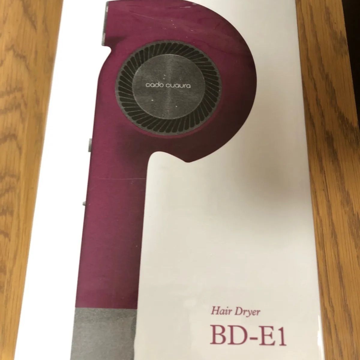 カドークオーラ BD-E1 ヘアードライヤー ワインレッド