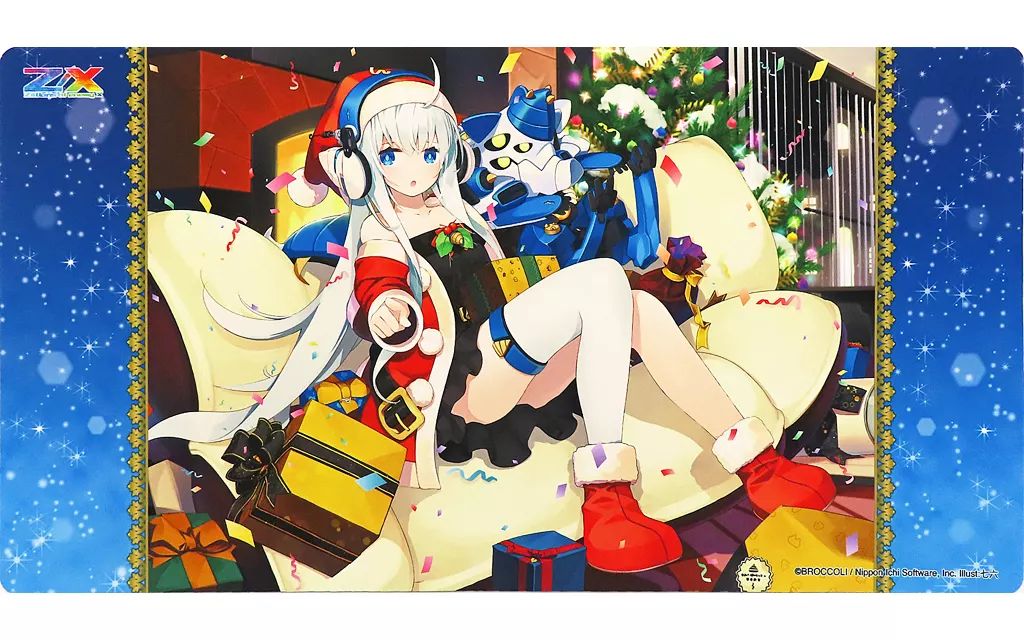 ラバープレイマットスリム「ユイ」クリスマスVer. 未開封 PRカード付 ラバープレイマットスリム「ユイ」クリスマスVer. 未開封 PR