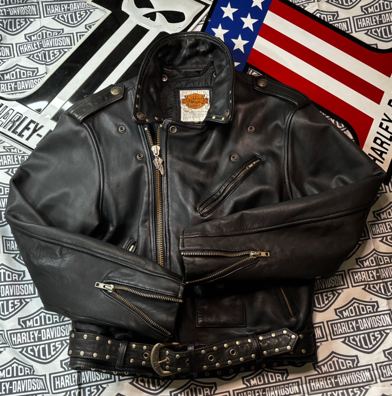 ⭐️Harley-Davidson⭐️絶版レアモデル❗️⭐️非常にレアな背面3D 