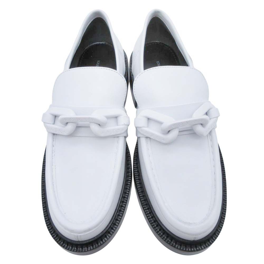 LOUIS VUITTON アカデミー ローファー レディース WMNS) LOUIS VUITTON Academy Loafers 'Black with Brown