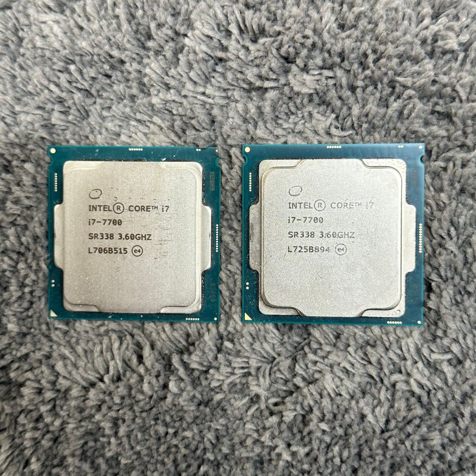 ④ INTEL Core i7-7700 CPUまとめ売り □1000024689778□ - メルカリ