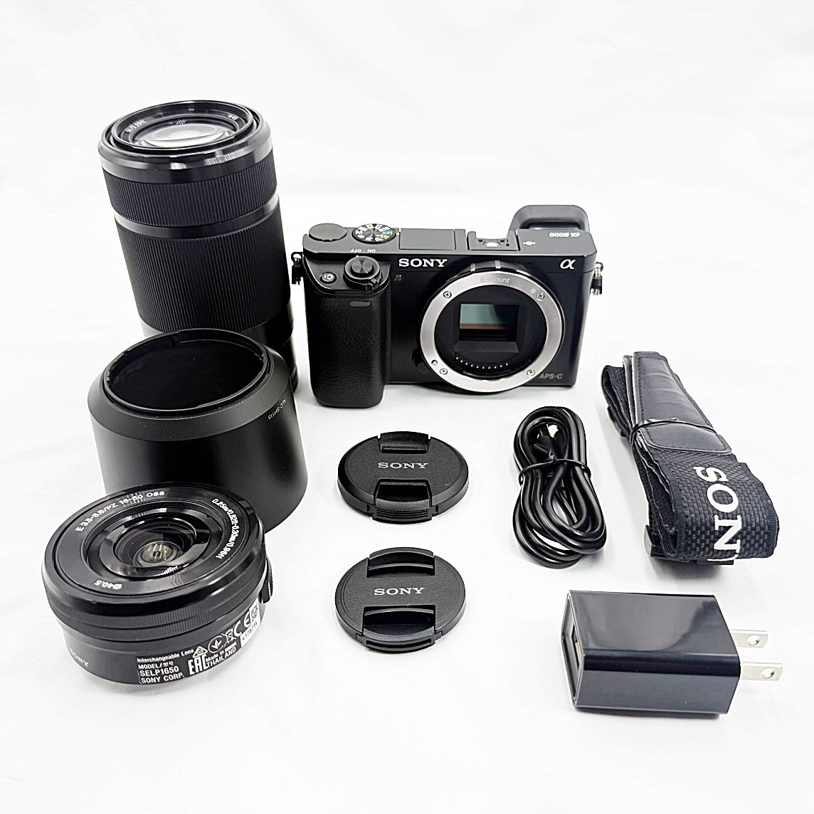SONY α6000 ILCE-6000Y(B) ダブルズームレンズキット SONY ILCE-6000Y