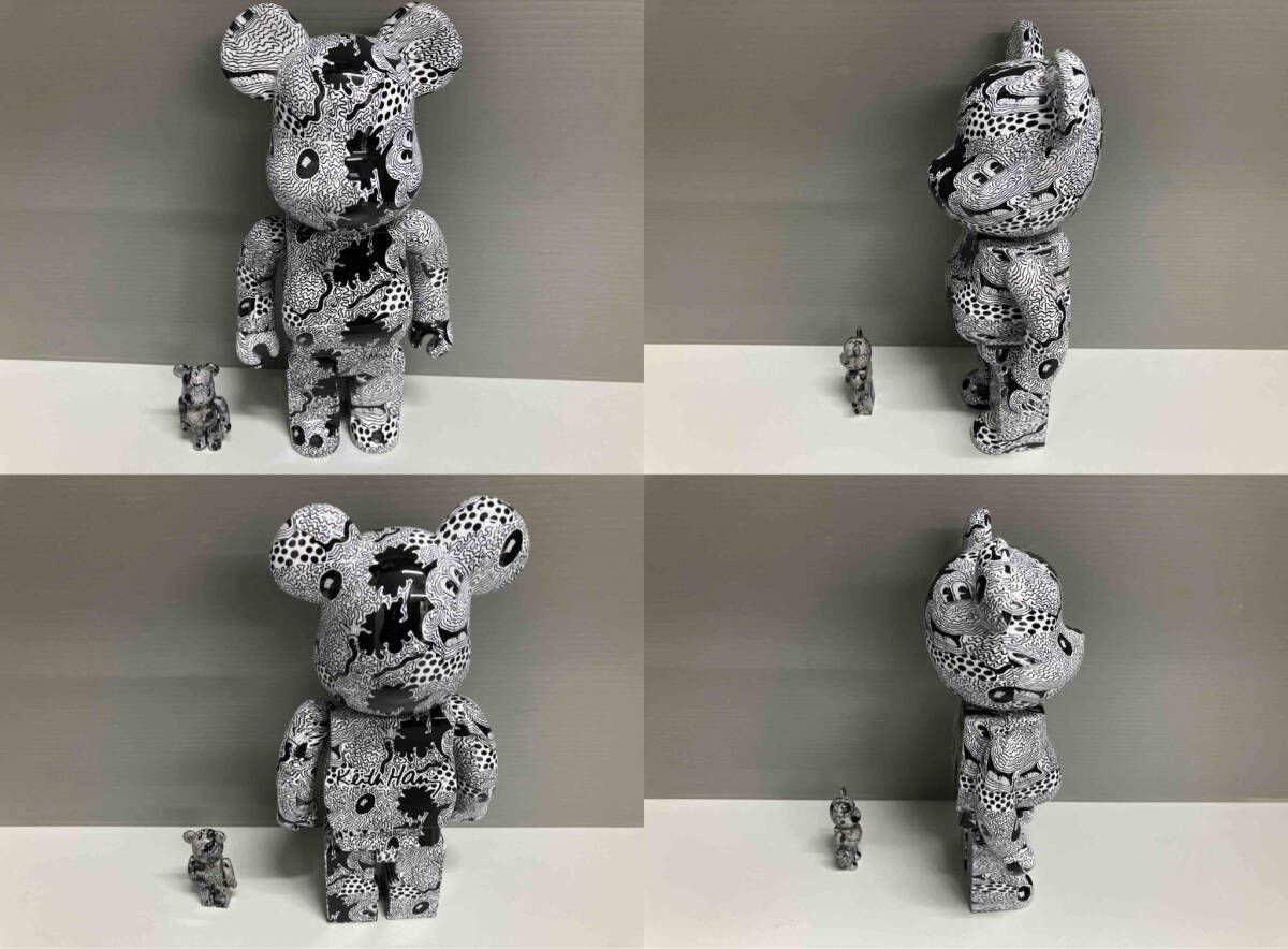 メディコム・トイ Keith Haring Mickey Mouse 100%&400% BE