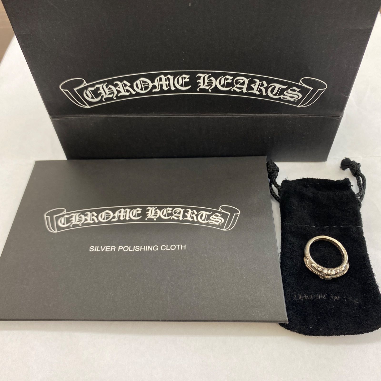 ベビークラシックフローラルクロスリング　chrome hearts クロムハーツ クロムハーツベビークラシックフローラルクロスリング|クロムハーツ