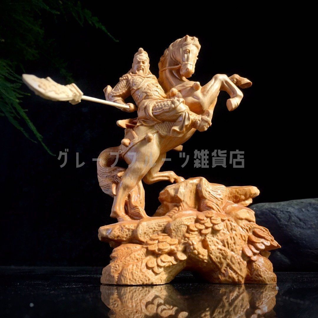 東洋彫刻 ツゲ の 木 sculpture 女性像 高級天然ツゲ木彫り 木像 春の