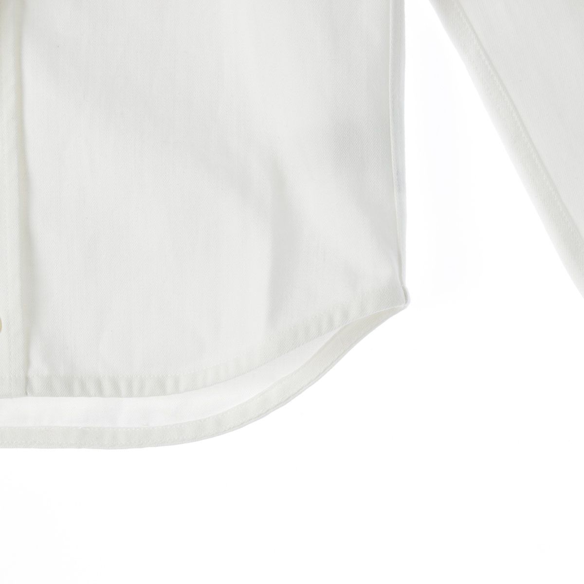 loewe 24aw ボウシャツホワイトデニム