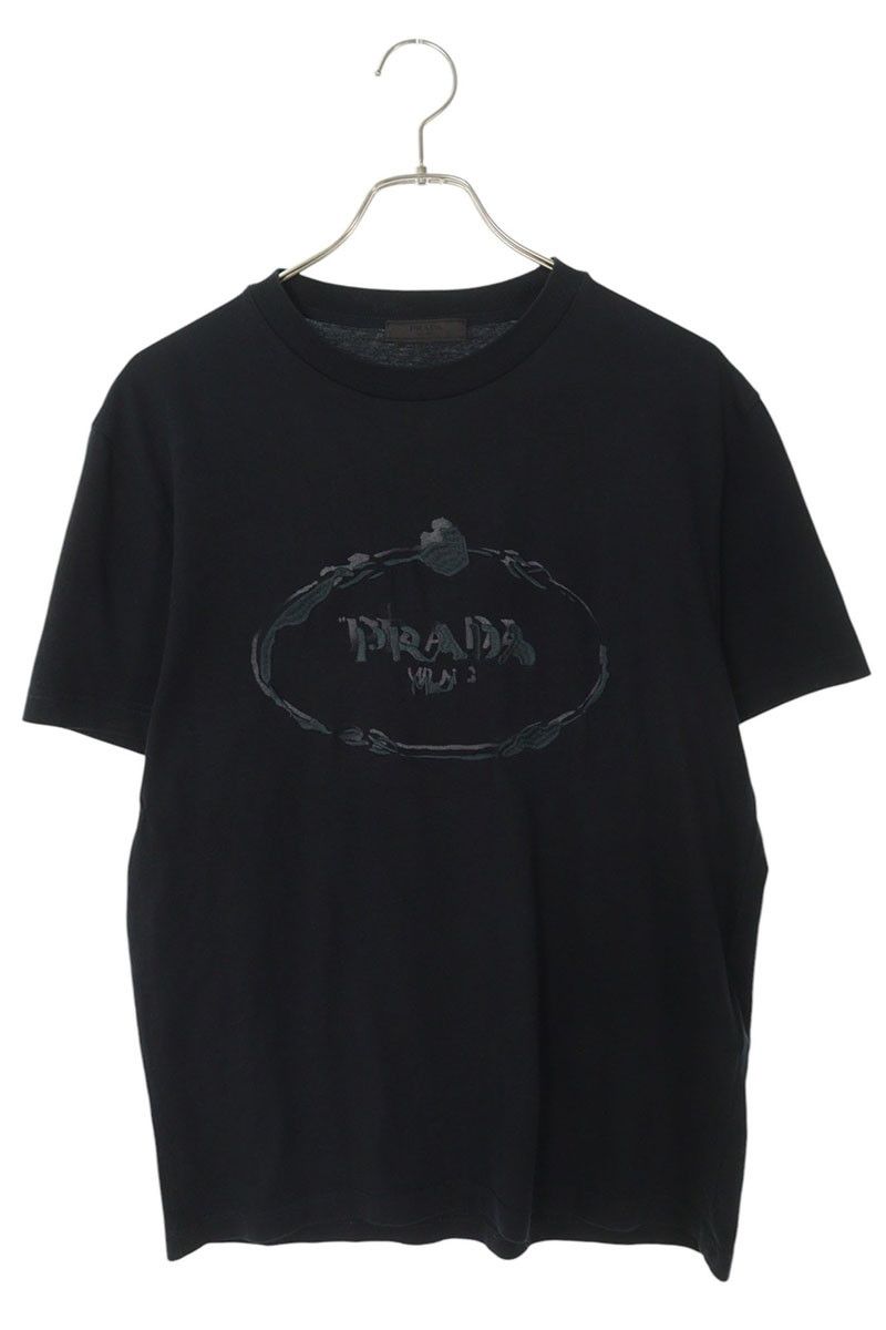 プラダ UJN555 ロゴ刺繍Tシャツ メンズ L - メルカリ プラダ UJN555 ロゴ刺繍Tシャツ メンズ L - メルカリ