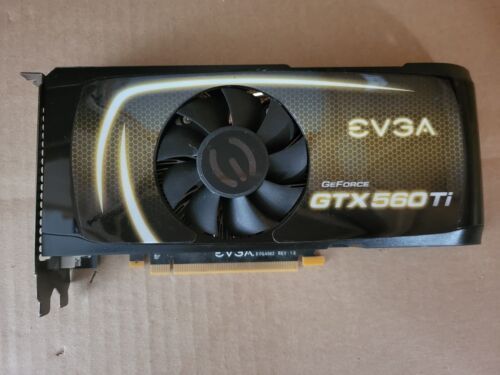 EVGA NVIDIA GECE GTX 560 TI 1GB GDDR5 - PCIE 2.0 - MINI HDMI、DVI